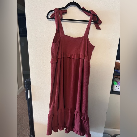 ASOS adjustable shoulder bow dress size 10 - Picture 4 of 4